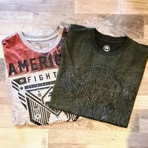 Set American Fighter Men's Short Sleeve Shirts